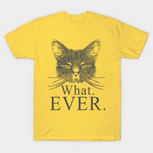 Cat Attitude T-Shirt